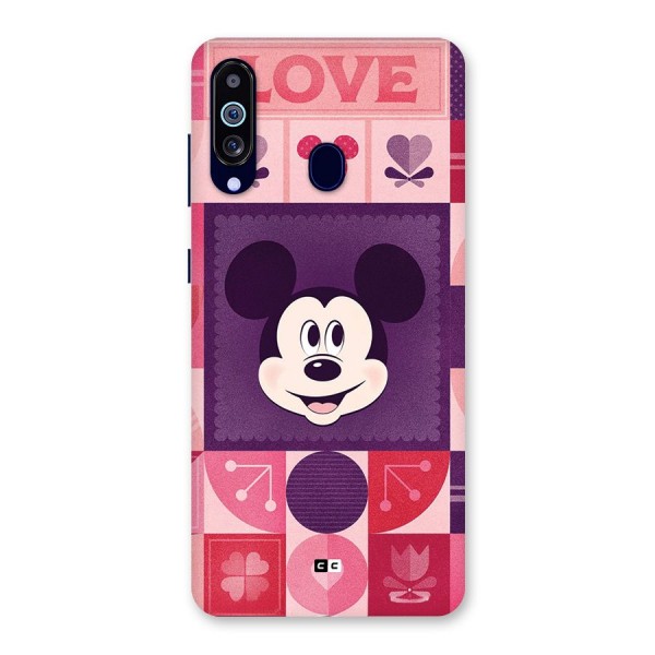 Mice In Love Back Case for Galaxy A60