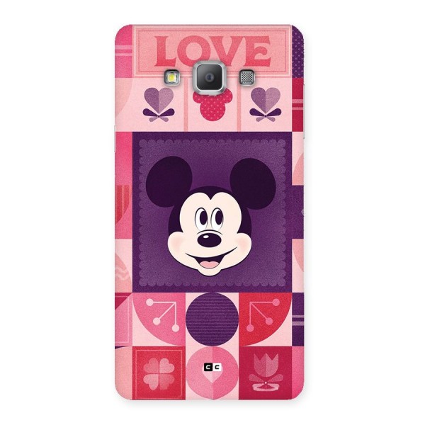 Mice In Love Back Case for Galaxy A7