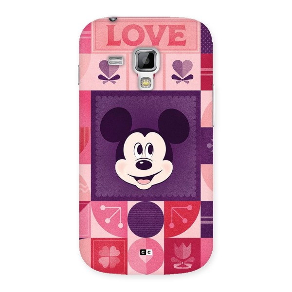 Mice In Love Back Case for Galaxy S Duos