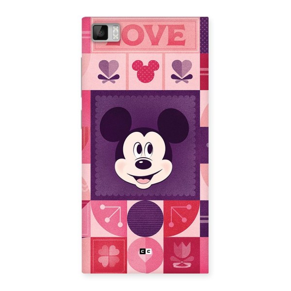 Mice In Love Back Case for Mi3