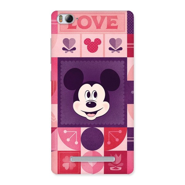 Mice In Love Back Case for Mi4i