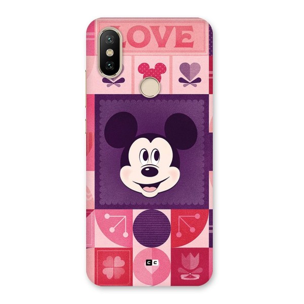 Mice In Love Back Case for Mi A2