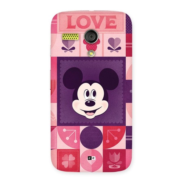 Mice In Love Back Case for Moto G