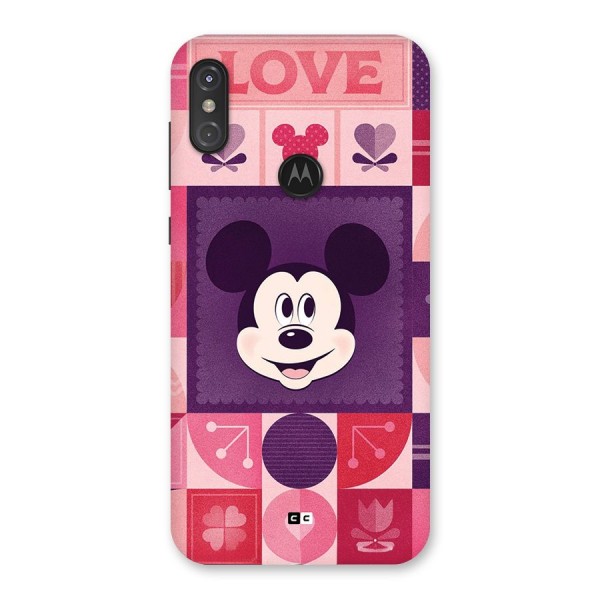 Mice In Love Back Case for Motorola One Power