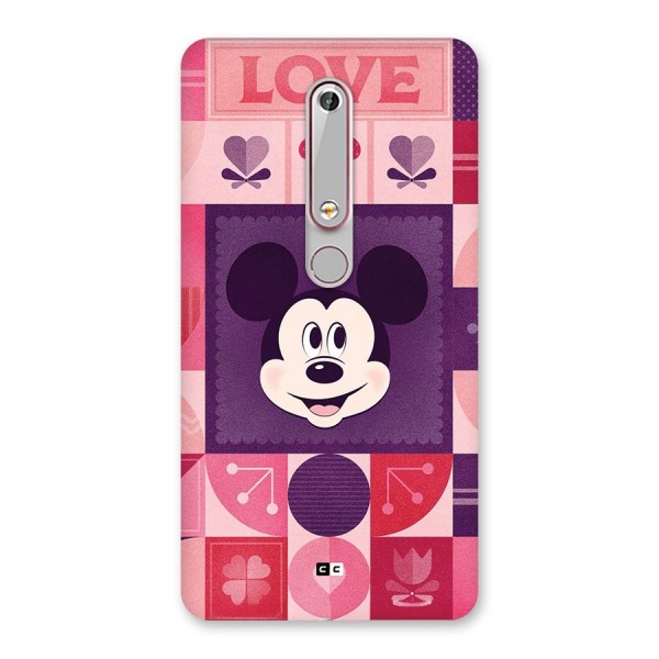 Mice In Love Back Case for Nokia 6.1