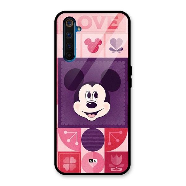 Mice In Love Glass Back Case for Realme 6 Pro