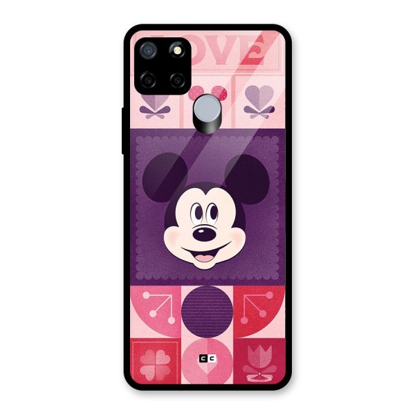 Mice In Love Glass Back Case for Realme C12