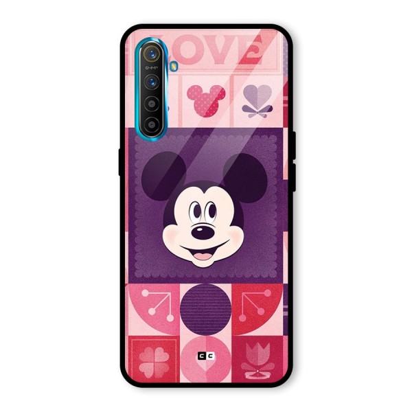 Mice In Love Glass Back Case for Realme X2