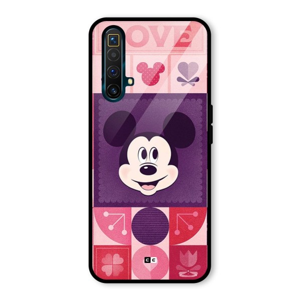 Mice In Love Glass Back Case for Realme X3 SuperZoom