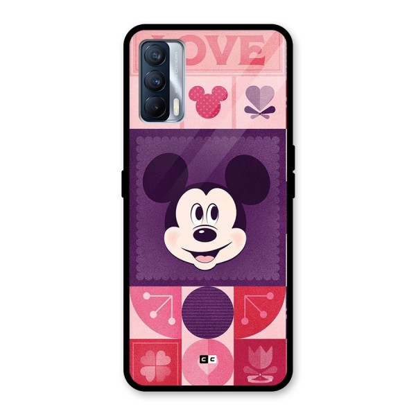 Mice In Love Glass Back Case for Realme X7