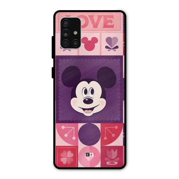 Mice In Love Metal Back Case for Galaxy A71