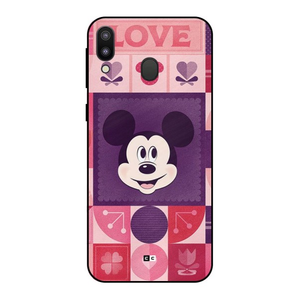 Mice In Love Metal Back Case for Galaxy M20