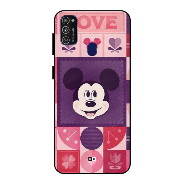 Mice In Love Metal Back Case for Galaxy M21