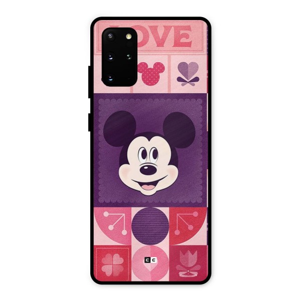 Mice In Love Metal Back Case for Galaxy S20 Plus