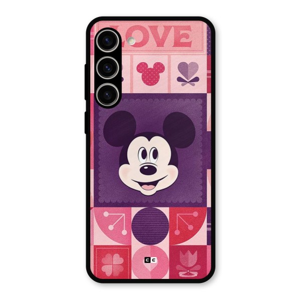 Mice In Love Metal Back Case for Galaxy S23 Plus