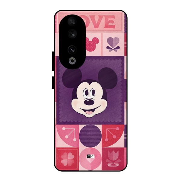 Mice In Love Metal Back Case for Honor 90