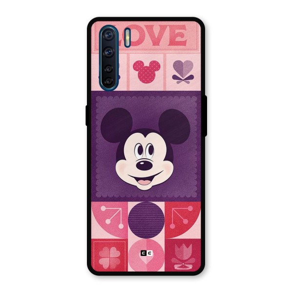 Mice In Love Metal Back Case for Oppo F15