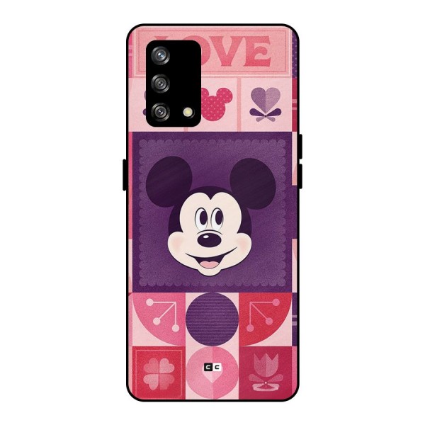 Mice In Love Metal Back Case for Oppo F19