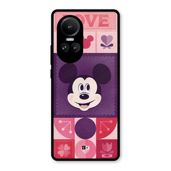 Mice In Love Metal Back Case for Oppo Reno10 Pro