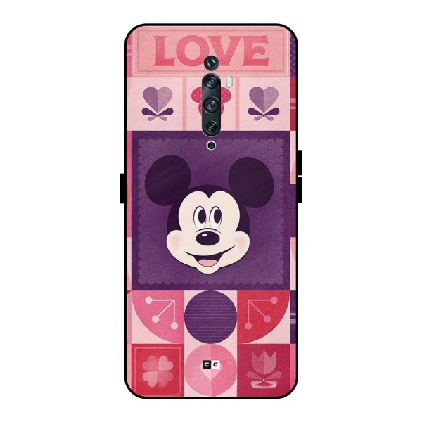 Mice In Love Metal Back Case for Oppo Reno2 F