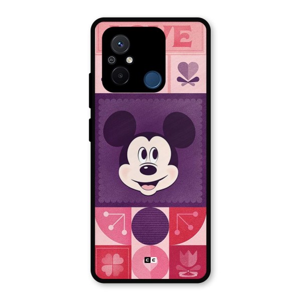 Mice In Love Metal Back Case for Poco C55