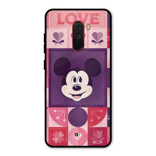 Mice In Love Metal Back Case for Poco F1