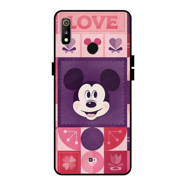 Mice In Love Metal Back Case for Realme 3