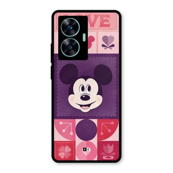 Mice In Love Metal Back Case for Realme C55