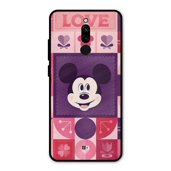 Mice In Love Metal Back Case for Redmi 8