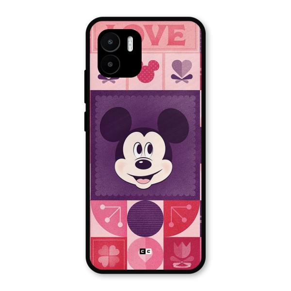 Mice In Love Metal Back Case for Redmi A1