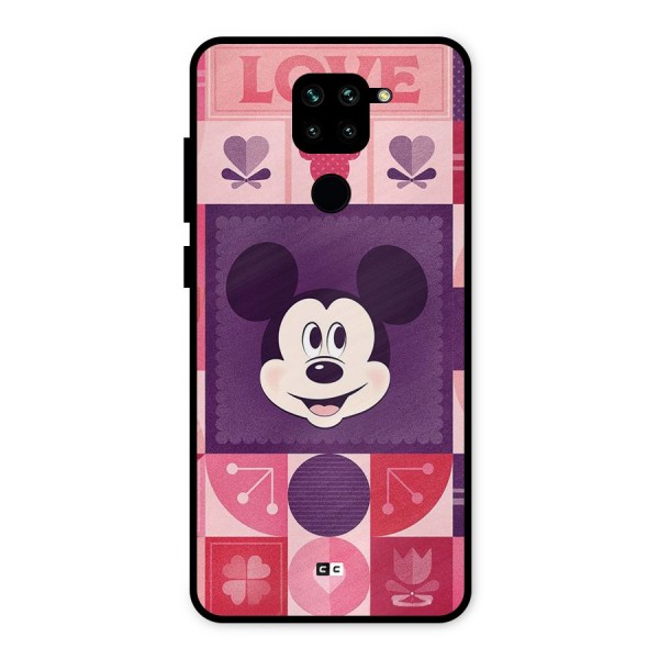 Mice In Love Metal Back Case for Redmi Note 9