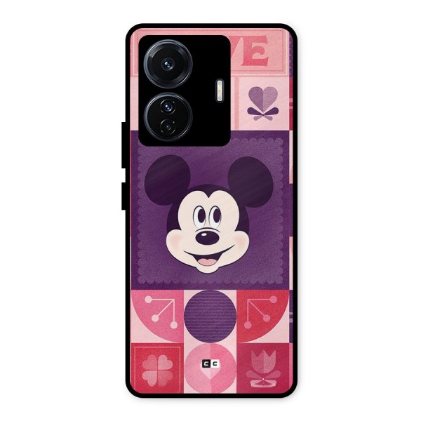 Mice In Love Metal Back Case for Vivo T1 Pro