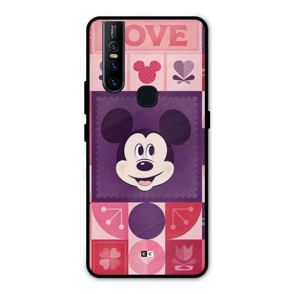 Mice In Love Metal Back Case for Vivo V15