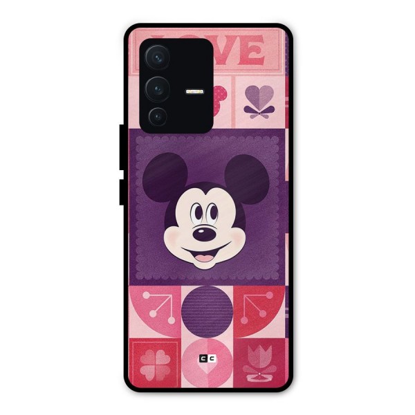 Mice In Love Metal Back Case for Vivo V23 Pro