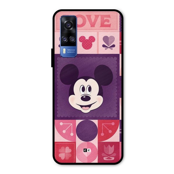 Mice In Love Metal Back Case for Vivo Y31