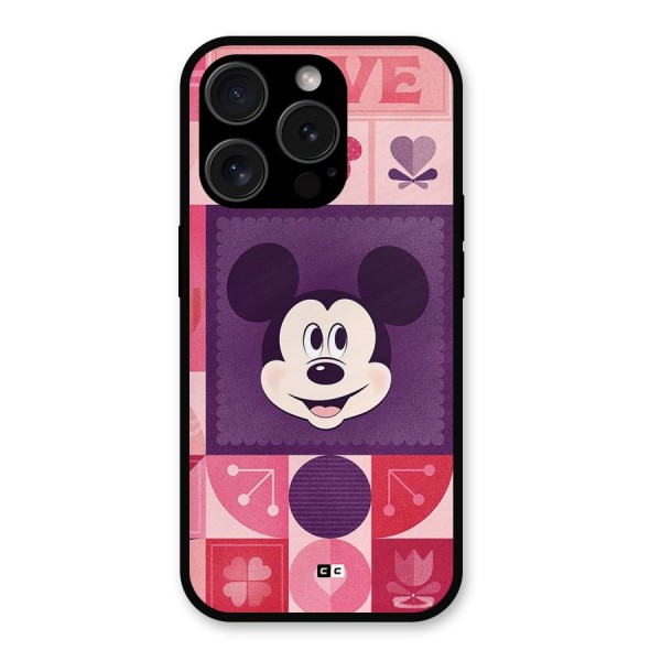 Mice In Love Metal Back Case for iPhone 15 Pro