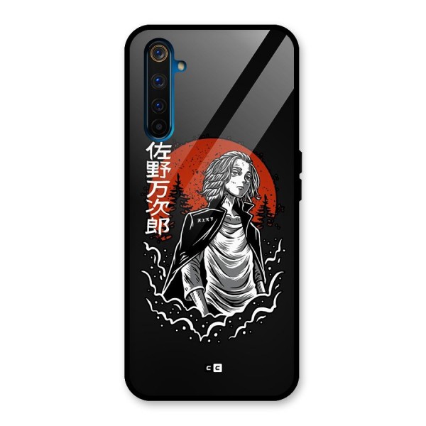 Mickey illustration Glass Back Case for Realme 6 Pro