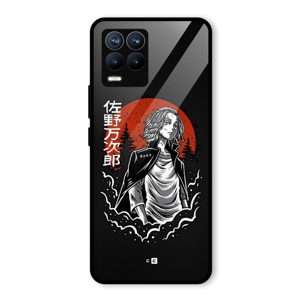 Mickey illustration Glass Back Case for Realme 8 Pro