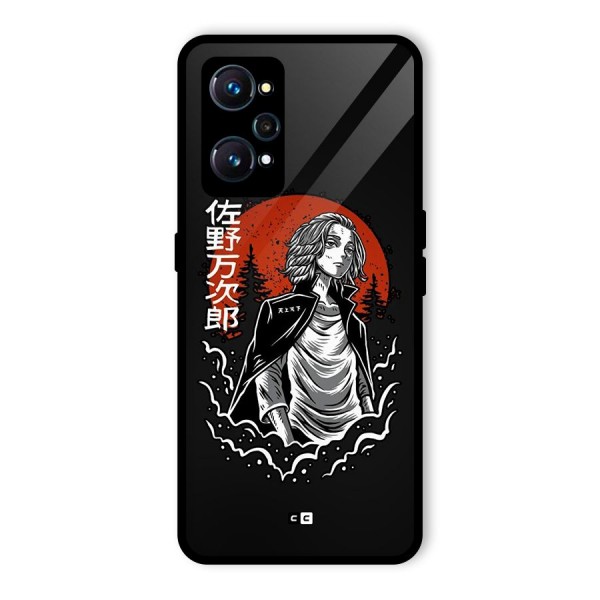 Mickey illustration Glass Back Case for Realme GT 2