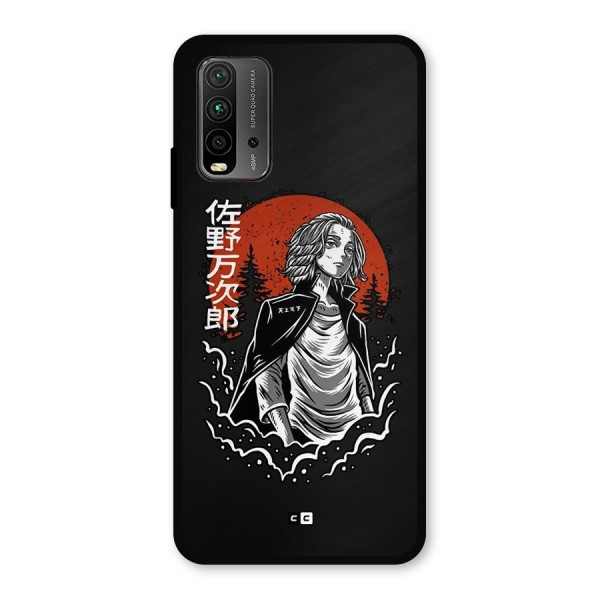 Mickey illustration Metal Back Case for Redmi 9 Power