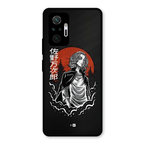 Mickey illustration Metal Back Case for Redmi Note 10 Pro