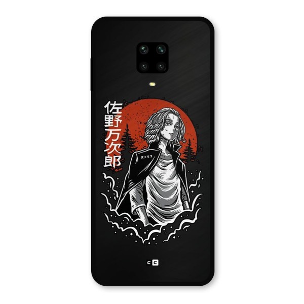 Mickey illustration Metal Back Case for Redmi Note 9 Pro