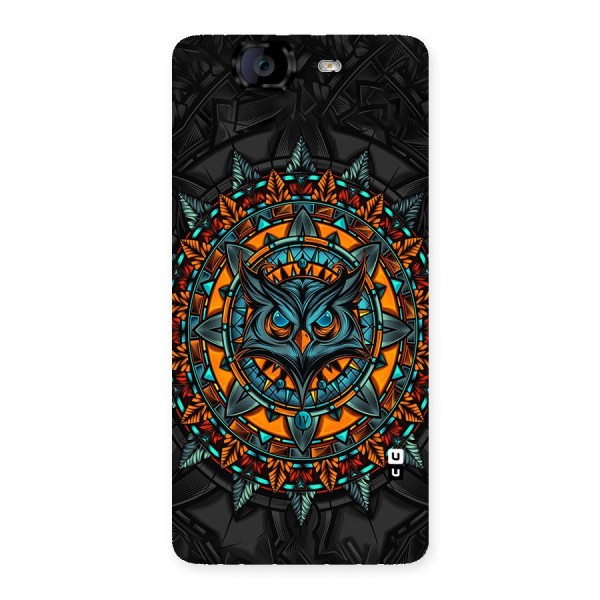 Mighty Owl Artwork Back Case for Canvas Knight A350