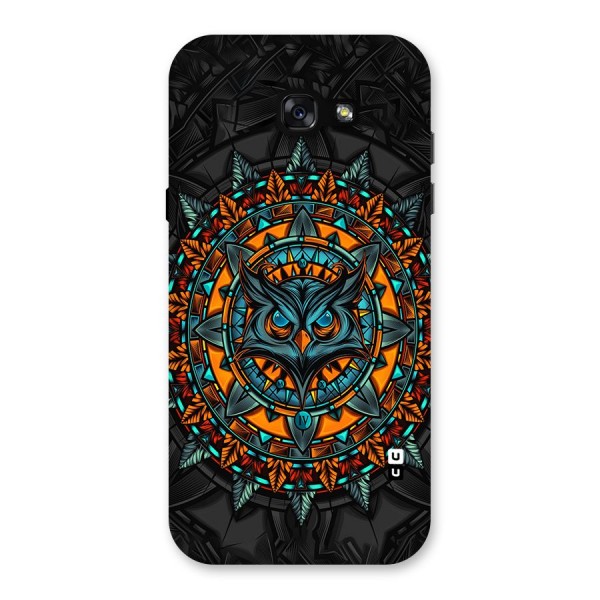 Mighty Owl Artwork Back Case for Galaxy A7 (2017)