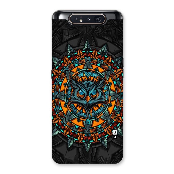 Mighty Owl Artwork Back Case for Galaxy A80