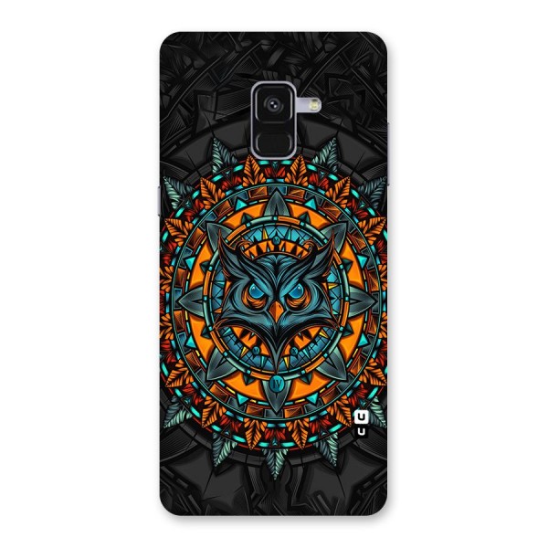 Mighty Owl Artwork Back Case for Galaxy A8 Plus