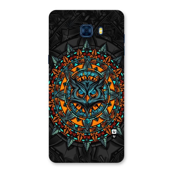 Mighty Owl Artwork Back Case for Galaxy C7 Pro