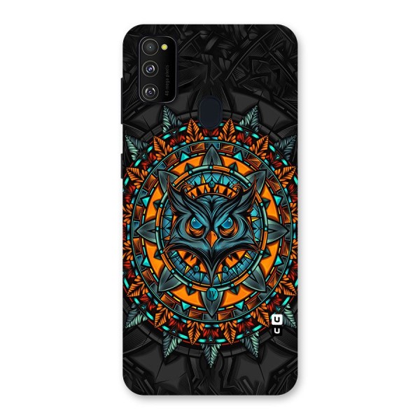 Mighty Owl Artwork Back Case for Galaxy M30s