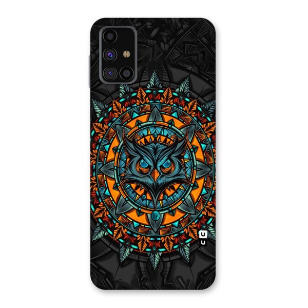 Mighty Owl Artwork Back Case for Galaxy M31s