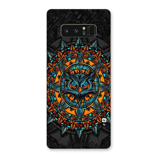 Mighty Owl Artwork Back Case for Galaxy Note 8